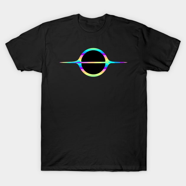 Black Hole T-Shirt by Parsonsarts